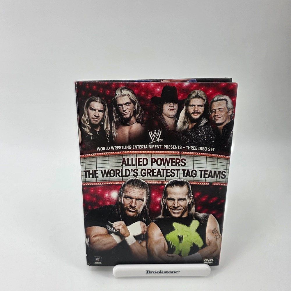 WWE Allied Powers The World's Greatest Tag Teams 3-Disc DVD Set 2009 Triple H DX